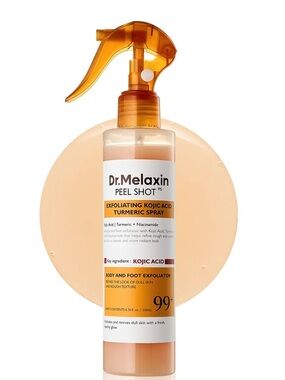 Dr. Melaxin Peel Shot Exfoliating Kojic Acid Turmeric Spray.  200ml  NEW